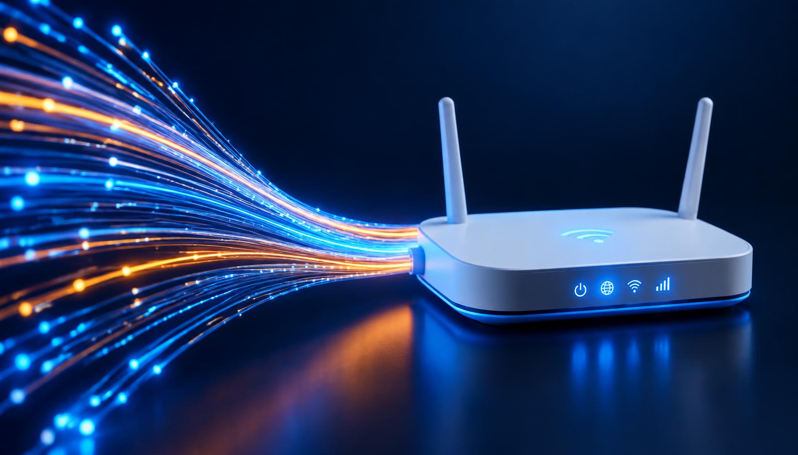 Fiber internet connectivity